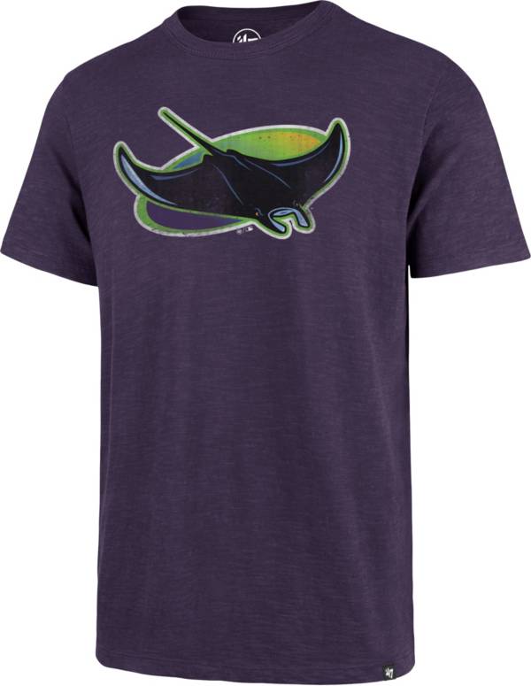 '47 Men's Tampa Bay Rays Purple Scrum T-Shirt product image
