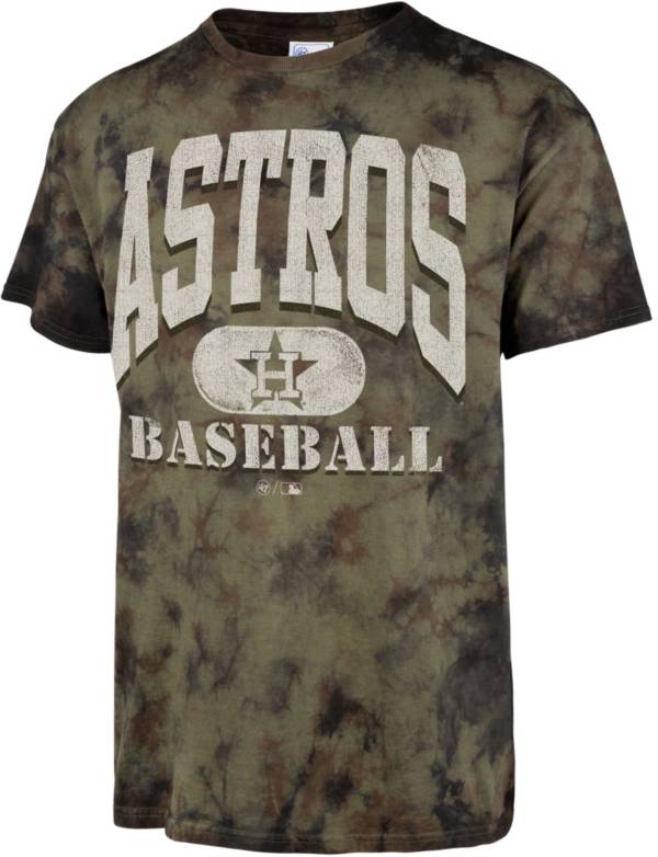 '47 Men's Houston Astros Camo Foxtrot T-Shirt