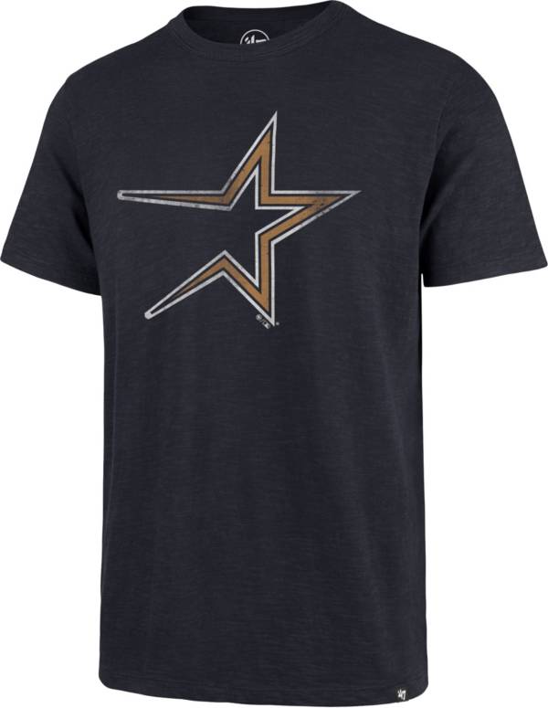 '47 Men's Houston Astros Navy Scrum T-Shirt