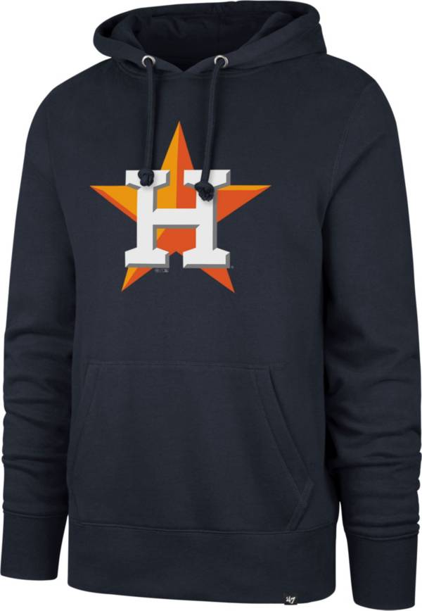 ‘47 Men's Houston Astros Navy Imprint Headline Pullover Hoodie