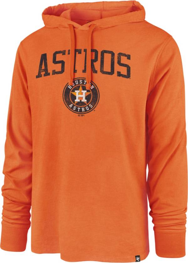 '47 Men's Houston Astros Orange Power Up Club Hoodie