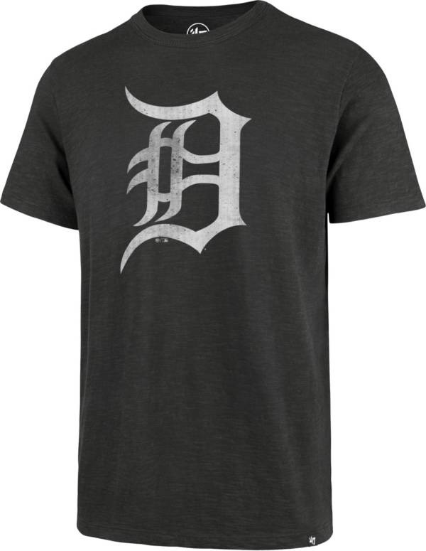 '47 Men's Detroit Tigers Charcoal Grit Scrum T-Shirt