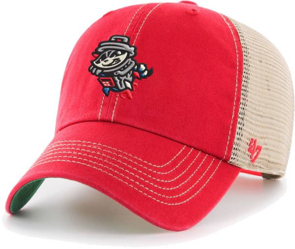 ‘47 Men's Rocket City Trash Pandas Red Trawler Trucker Adjustable Hat