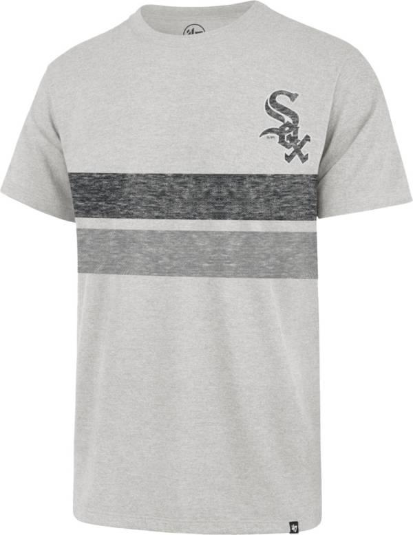 '47 Men's Chicago White Sox Gray Bars Franklin T-Shirt