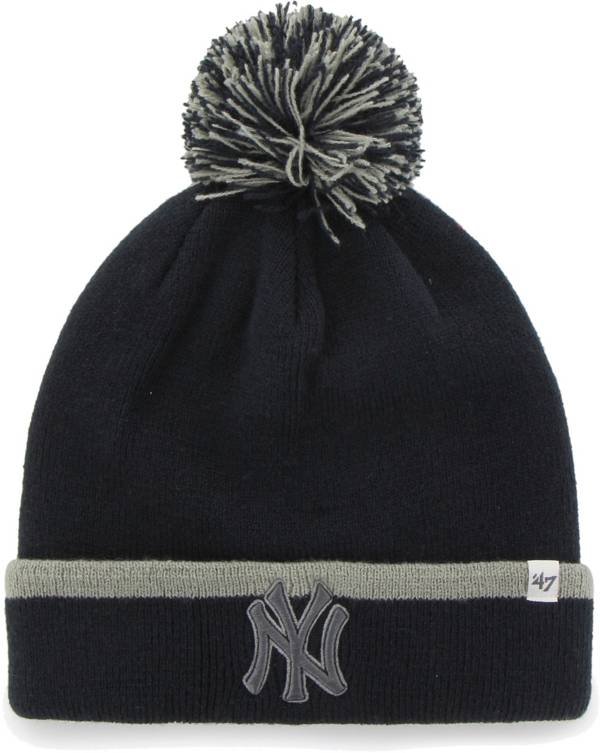 '47 Men's New York Yankees Navy Bar Cuff Knit Beanie