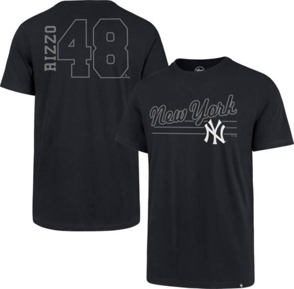 '47 Men's New York Yankees Anthony Rizzo #48 Navy MVP Rival T-Shirt