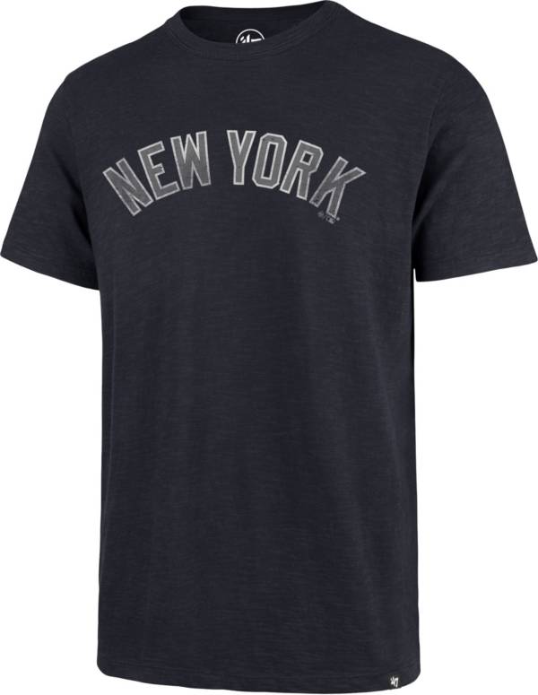 '47 Men's New York Yankees Navy Wordmark Scrum T-Shirt