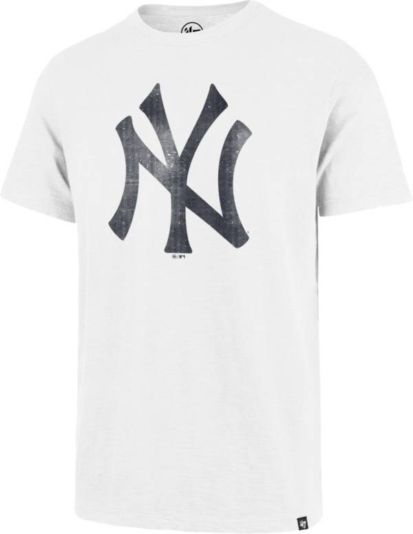 '47 Men's New York Yankees White Grit Scrum T-Shirt