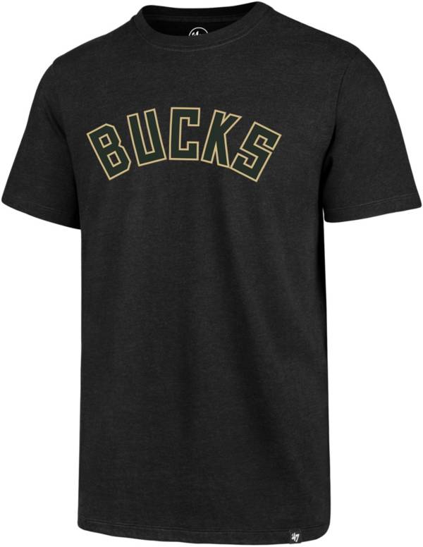 '47 Men's Milwaukee Bucks Black Arch T-Shirt product image
