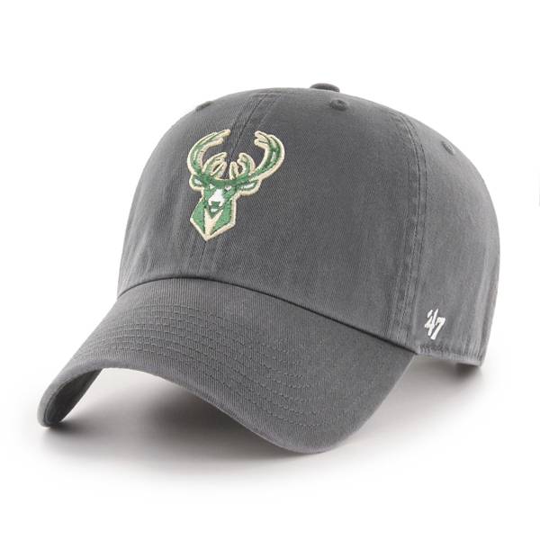‘47 Milwaukee Bucks Grey Clean Up Adjustable Hat product image