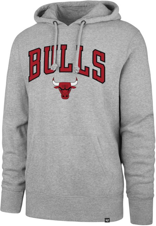 ‘47 Men's Chicago Bulls Grey Headline Hoodie