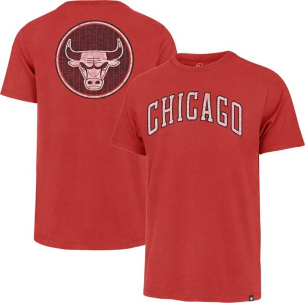 '47 Men's 2021-22 City Edition Chicago Bulls Red MVP Short Sleeve T-Shirt