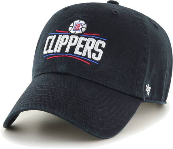 ‘47 Men's Clippers Black Clean Up Adjustable Hat