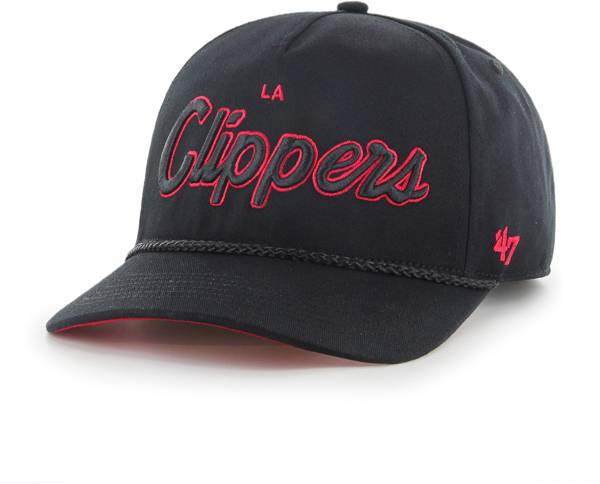 ‘47 Men's Los Angeles Clippers Black Adjustable Hat