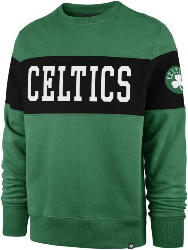 ‘47 Men's Boston Celtics Green Interstate Crewneck Sweatshirt