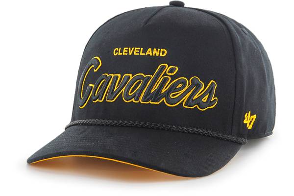 ‘47 Men's Cleveland Cavaliers Black Adjustable Hat