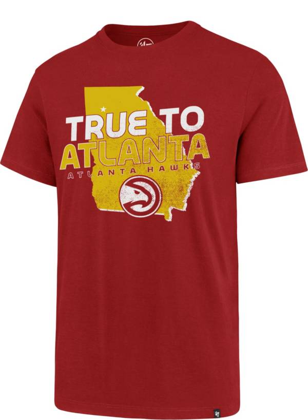 ‘47 Men's Atlanta Hawks Red State Spirit T-Shirt product image