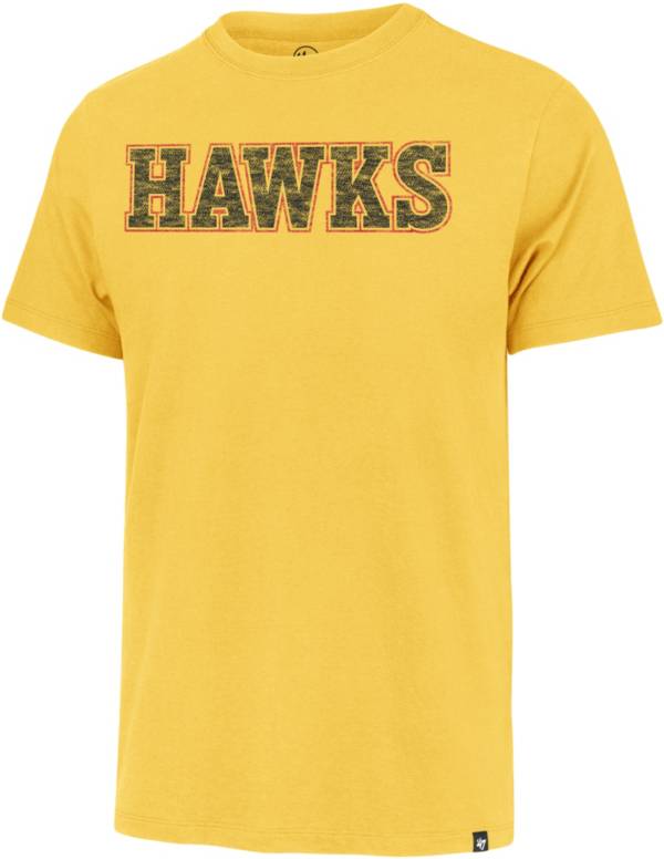 '47 Men's 2021-22 City Edition Atlanta Hawks Yellow MVP Short Sleeve T-Shirt product image
