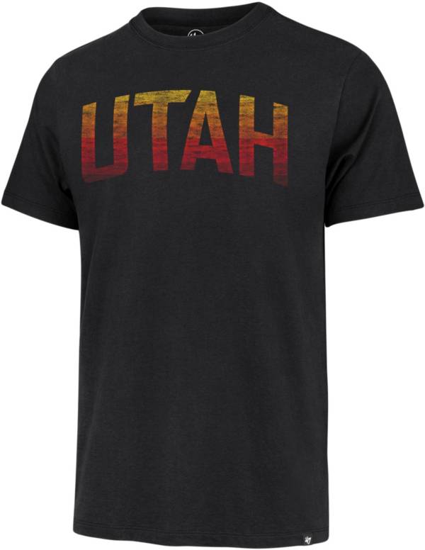 '47 Men's 2021-22 City Edition Utah Jazz Black MVP Short Sleeve T-Shirt