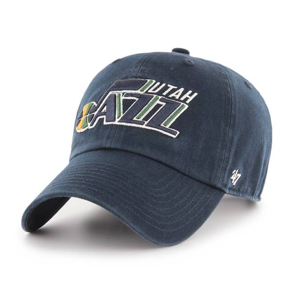 ‘47 Utah Jazz Navy Clean Up Adjustable Hat