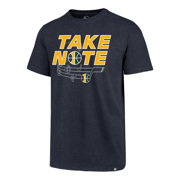 ‘47 Men's Utah Jazz Take Note T-Shirt