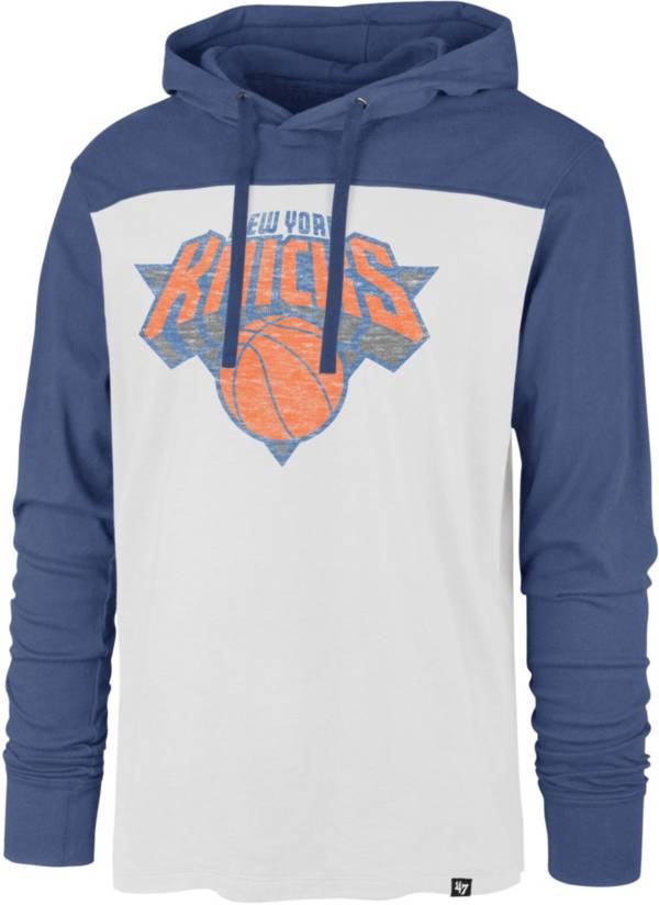 ‘47 Men's New York Knicks White Wooster Pullover Hoodie