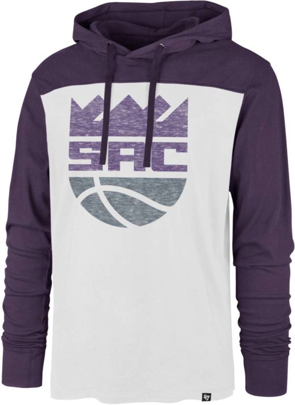 ‘47 Men's Sacramento Kings White Wooster Pullover Hoodie