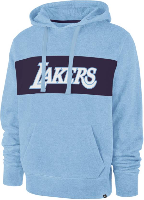 ‘47 Men's 2021-22 City Edition Los Angeles Lakers Blue Chest Pass Pullover Hoodie product image