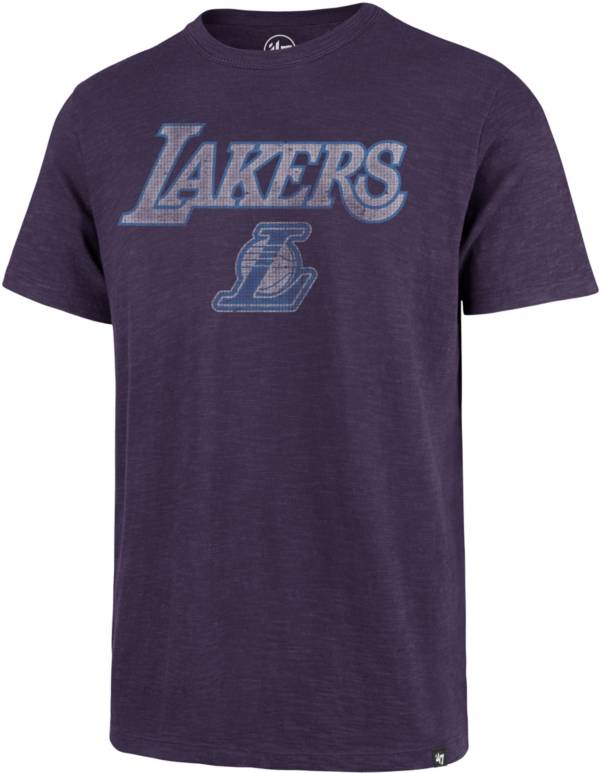 '47 Men's 2021-22 City Edition Los Angeles Lakers Purple Scrum Short Sleeve T-Shirt product image