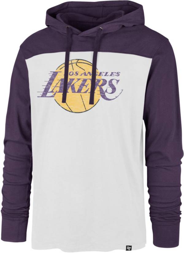 ‘47 Men's Los Angeles Lakers White Wooster Pullover Hoodie product image
