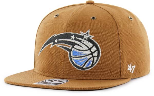 ‘47 Men's Orlando Magic Brown Carhartt Captain Adjustable Hat