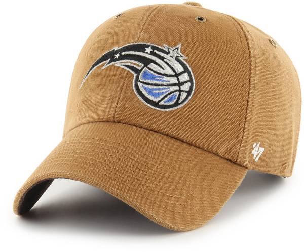 ‘47 Men's Orlando Magic Brown Carhartt Clean-up Adjustable Hat