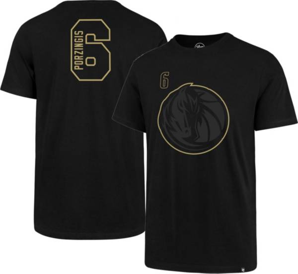 ‘47 Men's Dallas Mavericks Kristaps Porzingis Number T-Shirt product image