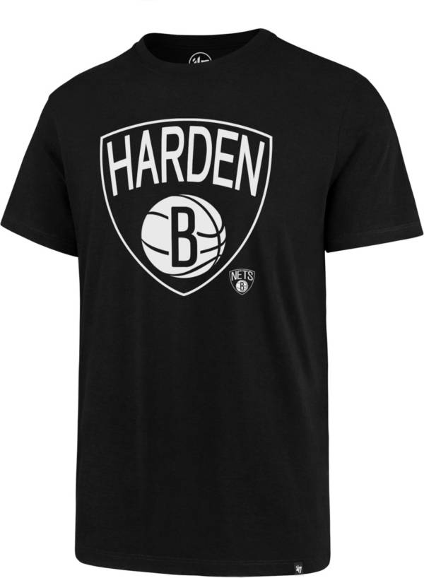 ‘47 Men's Brooklyn Nets Harden Crest T-Shirt product image