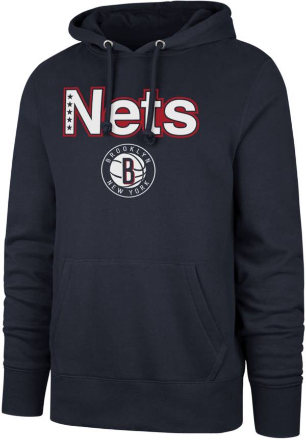‘47 Men's 2021-22 City Edition Brooklyn Nets Navy Pullover Hoodie