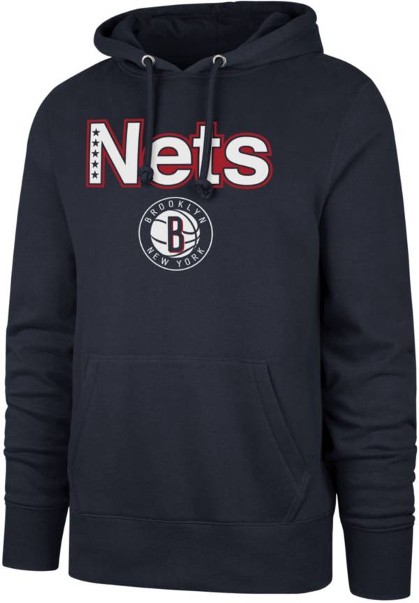 ‘47 Men's 2021-22 City Edition Brooklyn Nets Navy Pullover Hoodie product image
