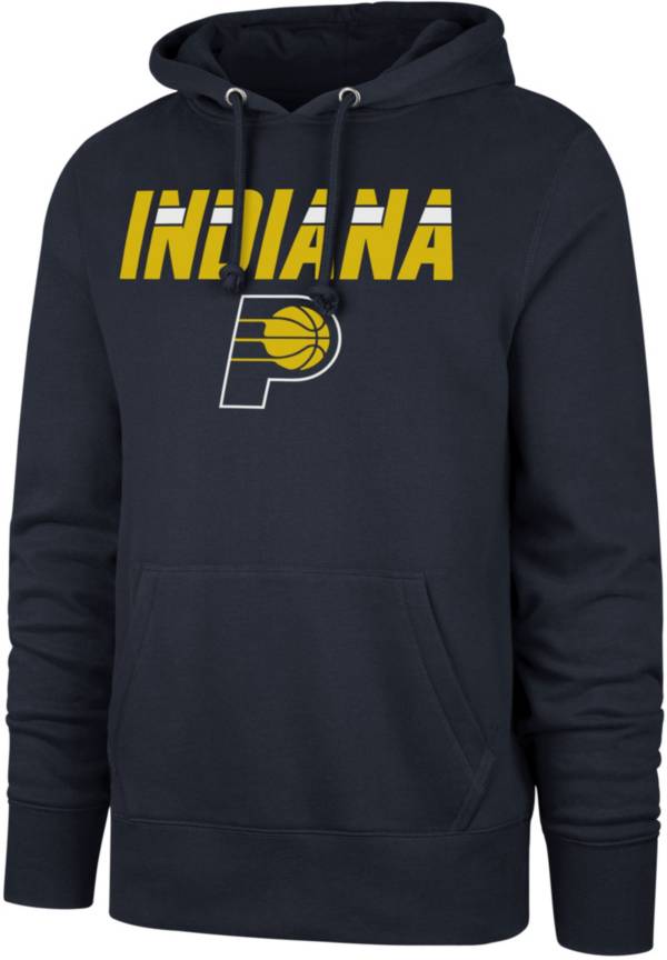 ‘47 Men's 2021-22 City Edition Indiana Pacers Navy Pullover Hoodie