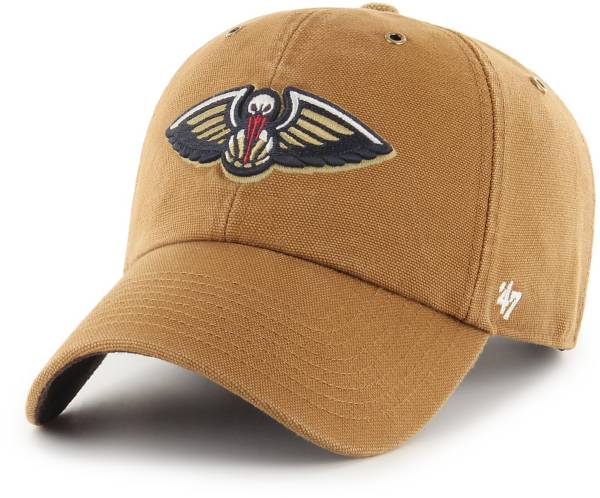 ‘47 Men's New Orleans Pelicans Brown Carhartt Clean-up Adjustable Hat