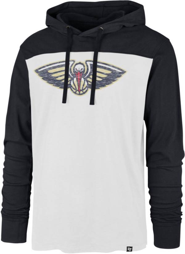 ‘47 Men's New Orleans Pelicans White Wooster Pullover Hoodie