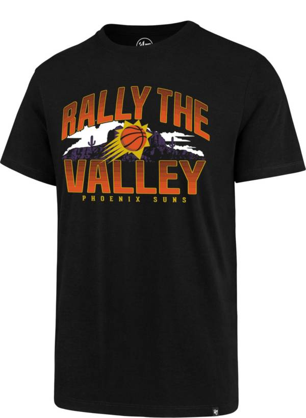 ‘47 Men's Phoenix Suns Black Rally the Valley T-Shirt