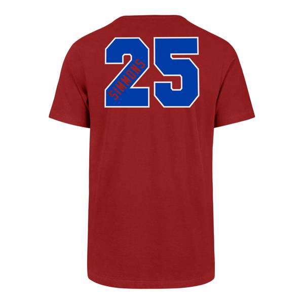 ‘47 Men's Philadelphia 76ers Ben Simmons Number Skyline T-Shirt product image