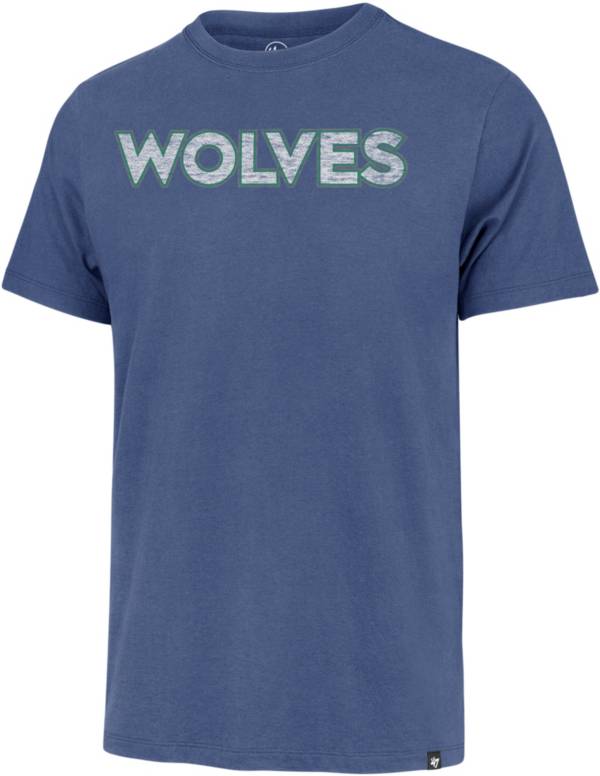 '47 Men's 2021-22 City Edition Minnesota Timberwolves Blue MVP Short Sleeve T-Shirt