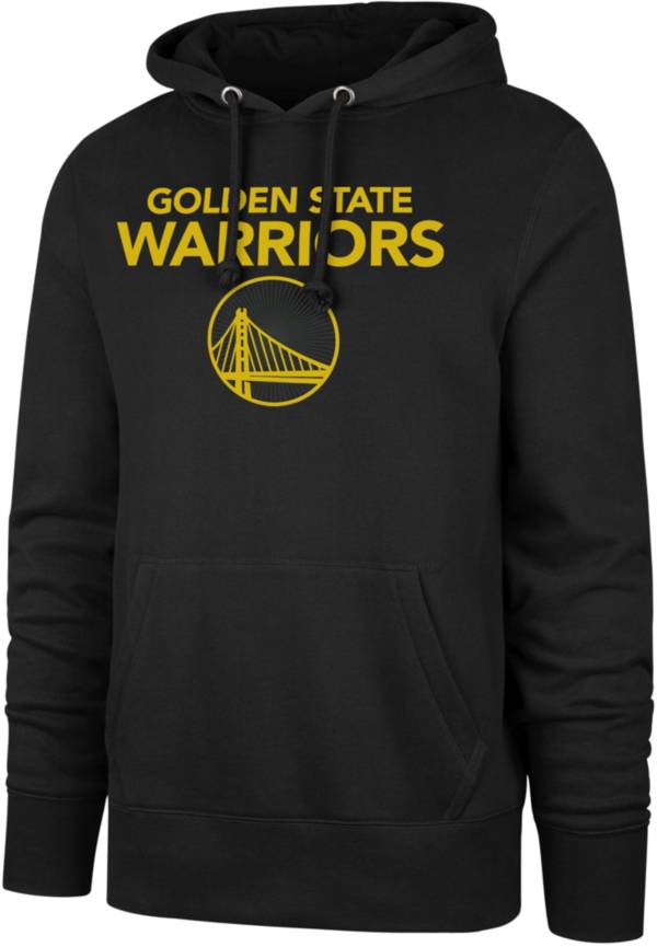 ‘47 Men's 2021-22 City Edition Golden State Warriors Black Pullover Hoodie