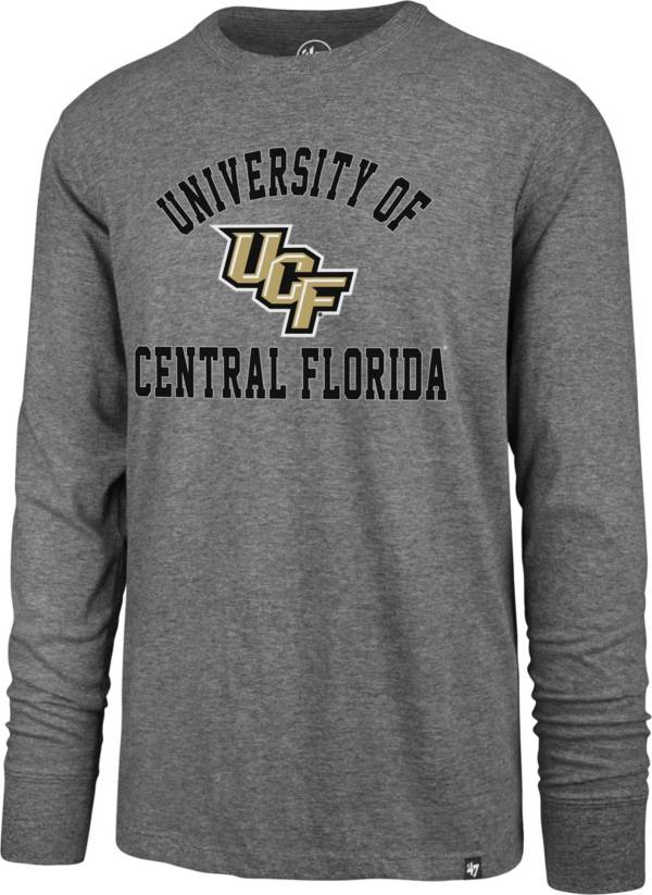 ‘47 Men's UCF Knights Grey Super Rival Long Sleeve T-Shirt