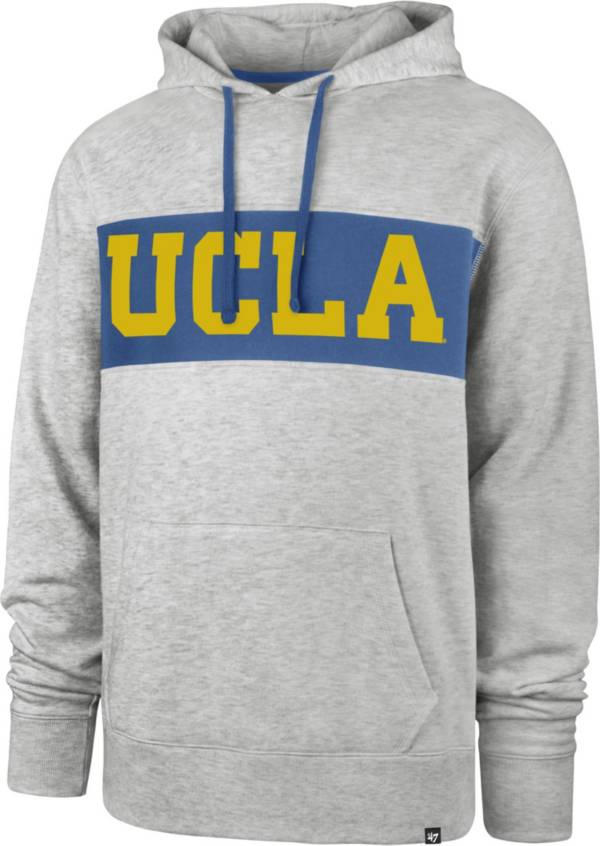 ‘47 Men's UCLA Bruins Grey Chest Pass Pullover Hoodie