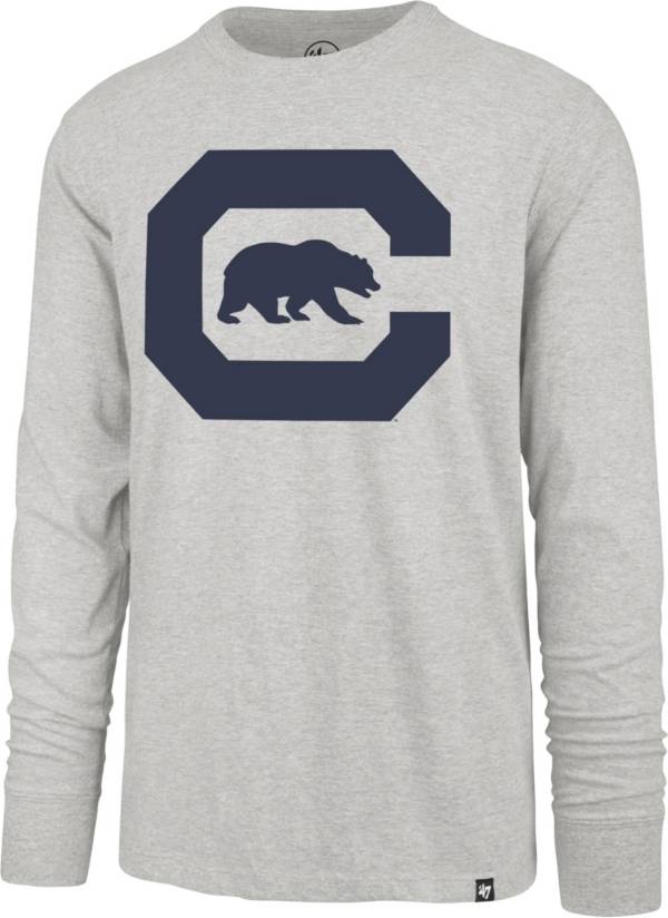 ‘47 Men's Cal Golden Bears Grey Franklin Long Sleeve T-Shirt