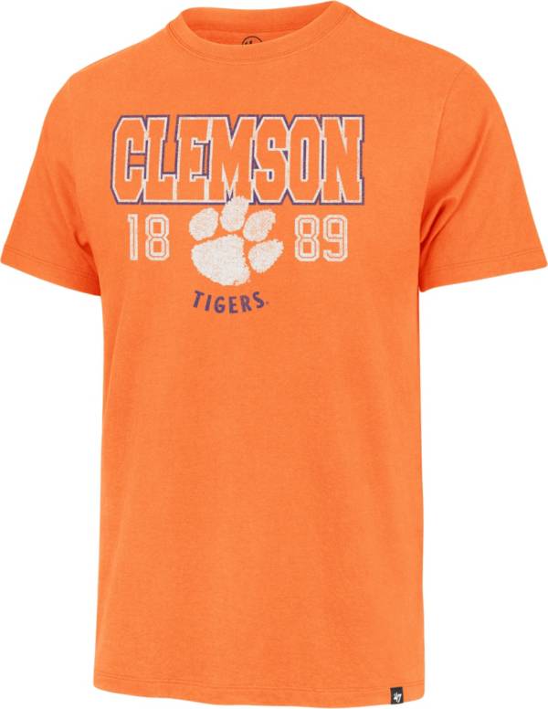 ‘47 Men's Clemson Tigers Orange T-Shirt