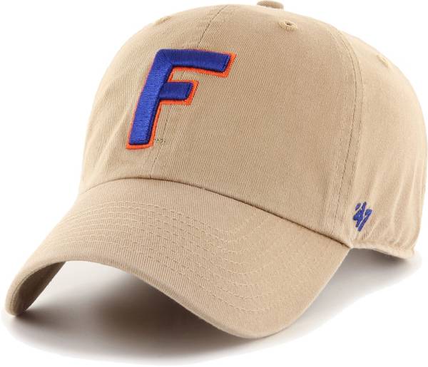 ‘47 Men's Florida Gators Khaki Clean Up Adjustable Hat