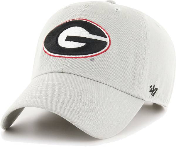 ‘47 Men's Georgia Bulldogs Grey Clean Up Adjustable Hat