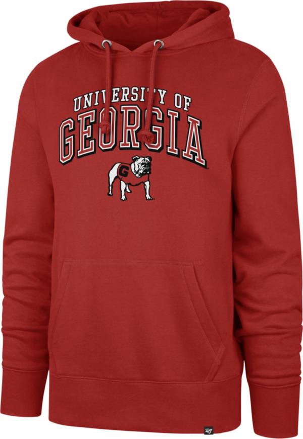 ‘47 Men's Georgia Bulldogs Red Headline Pullover Hoodie